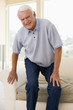 Image : Senior Man Trying To Sit Down