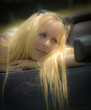 blonder Engel