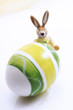 Easter egg and bunny, close-up