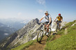 Mountain biking