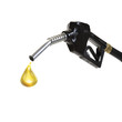 Nozzle and oil drop
