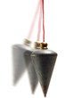 Plumb-line, close-up