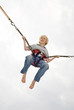 Boy (10-12), bungee jumping