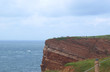 Steilküste auf Helgoland