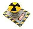 Radioactive button