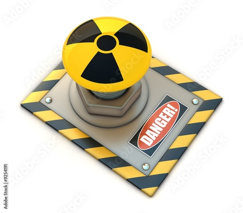 Radioactive button