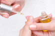 manicure - moisturizing and nutritioning