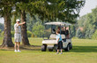 Grandpa Instructing Grandson in Golfing Grandpa Instructing Grandson in Golfing