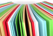 Colored sheets of paper