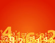 Numbers background Numbers background