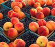 Peaches and Blueberries Peaches and Blueberries