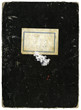 Vintage school notebook with copy-space