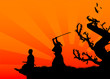 samurai silhouette