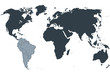 Weltkarte, world map
