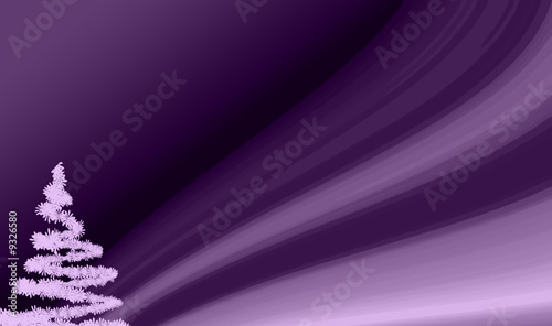 Ilustración: fond sapin violet fond sapin violet