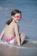 on the beach