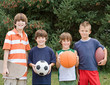 Four Different Sports Four Different Sports