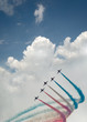 Formation flying  air display team