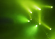 Gruenes unscharfes Licht