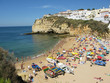 Praia do Carvoeiro no Algarve Praia do Carvoeiro no Algarve