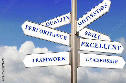 Photo: Management Concept many Uses Management Concept many Uses