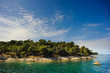 Felsige Küsten in Kroatien - Istrien