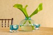 An image of a modern upscale table centerpiece