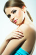 Portrait of a beautiful young sexy woman