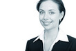 Portrait of smiling businesswoman looking at camera