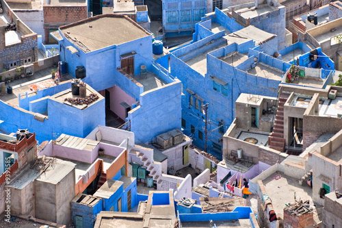 Photo: View of Jodhpur, the blue city. From the Mehrangarh fort. View of Jodhpur, the blue city. From the Mehrangarh fort.
