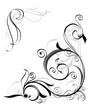 old fashioned floral pattern