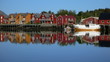 port de pêche dans les îles Lofoten (Norvège)