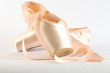 Close-up of ballet pointe