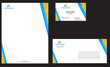 Blue/Orange Letterhead