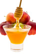 honey and apple symbology new year beside jude