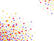 confettis couleurs