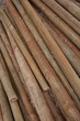 Pile of wooden rods