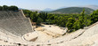 panorama of the ancient theatre of epidaurus