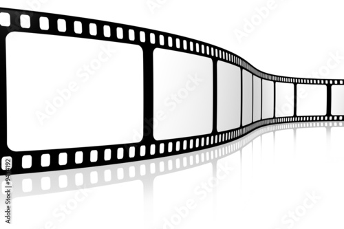Blank film strip
