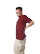 man with backache