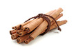 Cinnamon sticks isolated on white background Cinnamon sticks isolated on white background