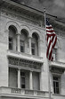 Building and Flag