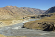 River running through the mountains of Ladakh