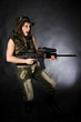 Paintball girl
