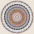 Colorful circular background