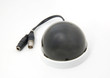 Monitoring camera with protective covering in the studio