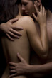 sexy passion between woman and man