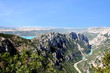 Vue sur les gorges du Verdon