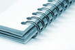Closeup of ring binder