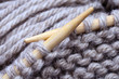 Hand knitting